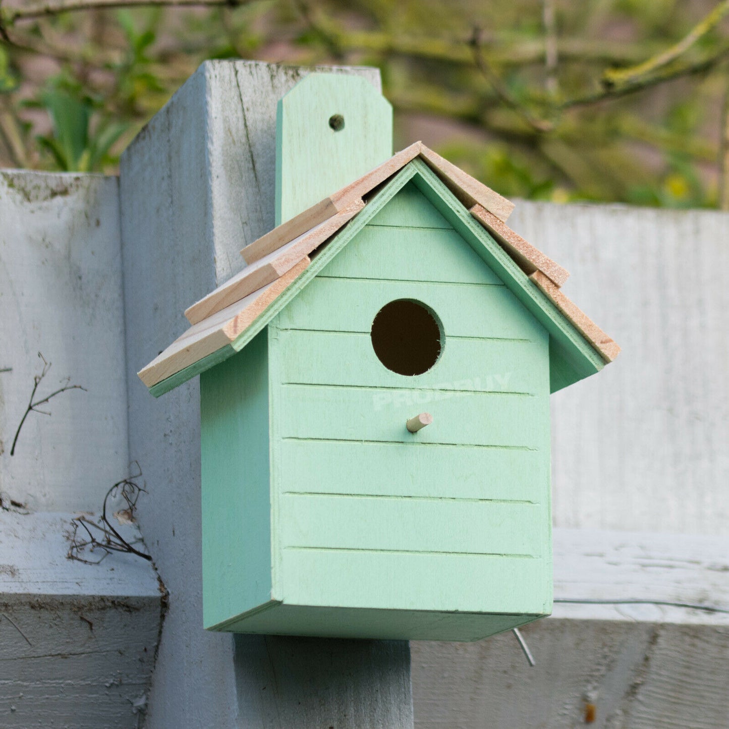 Wall Mounted Wooden Bird House