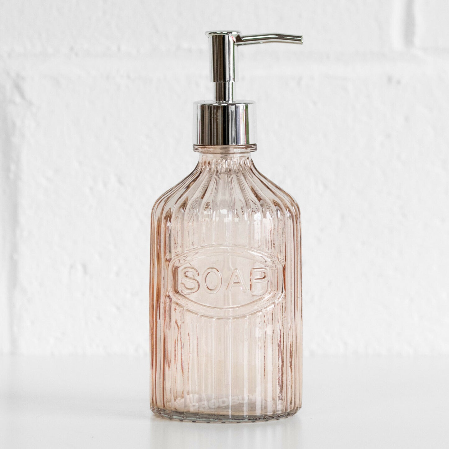 Glass Bathroom Lotion Soap Dispenser 500ml