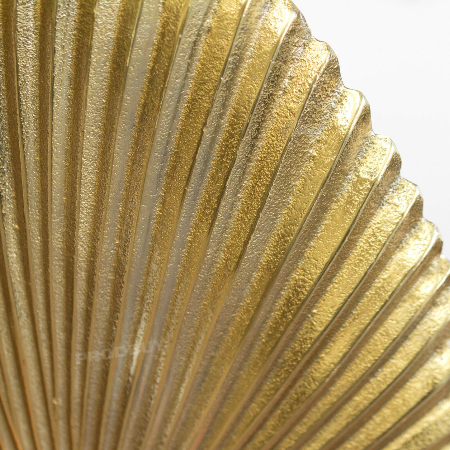 Standing 50cm Tall Large Gold Fossil Art Sculpture Ornament