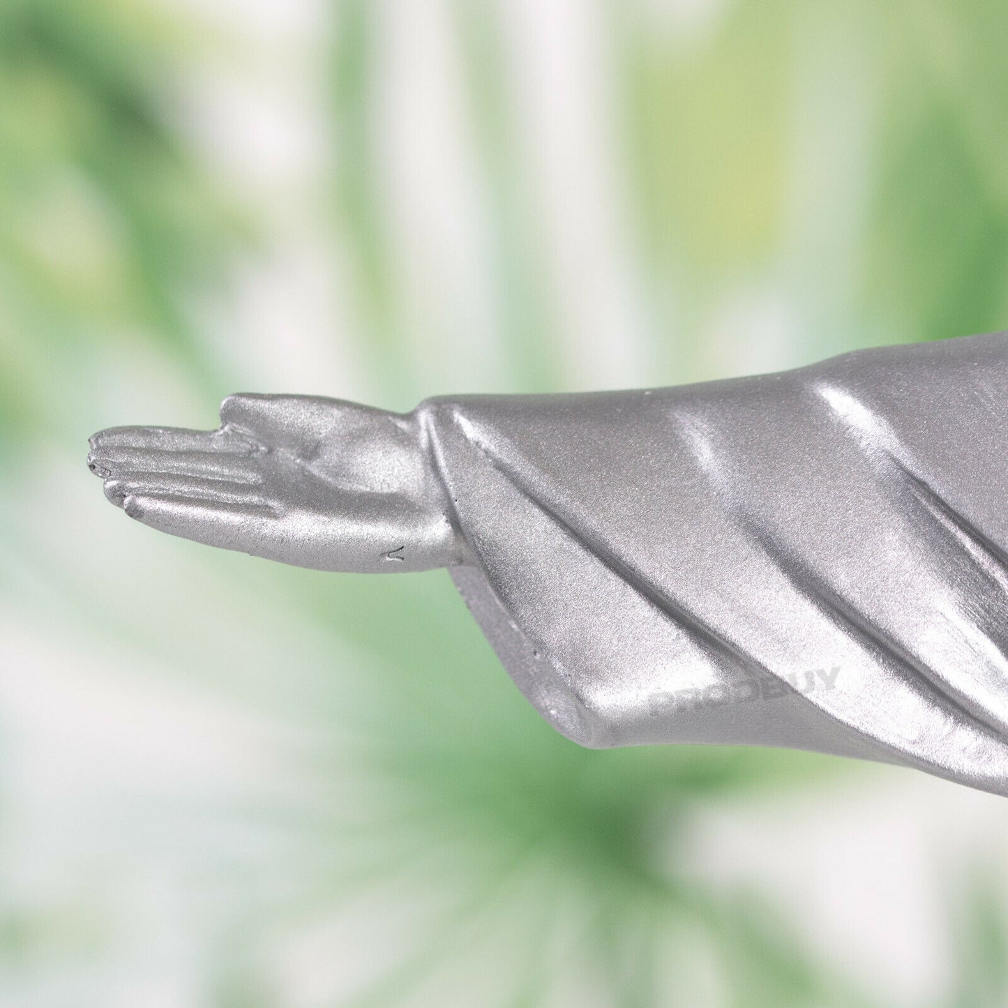 Silver Jesus Christ The Redeemer Sunglasses Statue Decorative Ornament