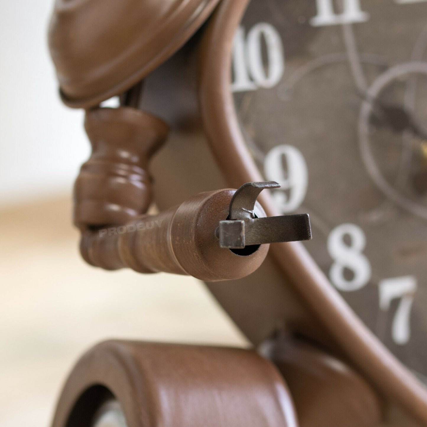Steampunk Robot Metal Table Clock