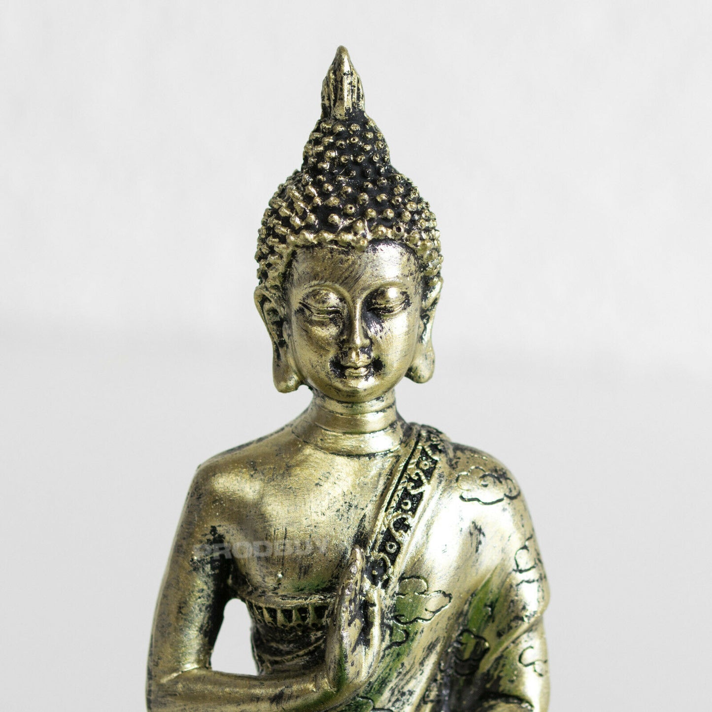 Small Gold Buddha Succulent Ornament