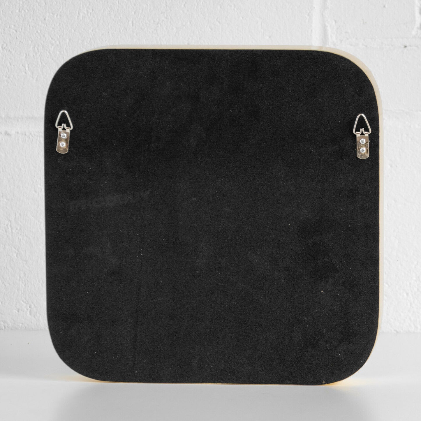 Gold Square 30cm Wall Mirror