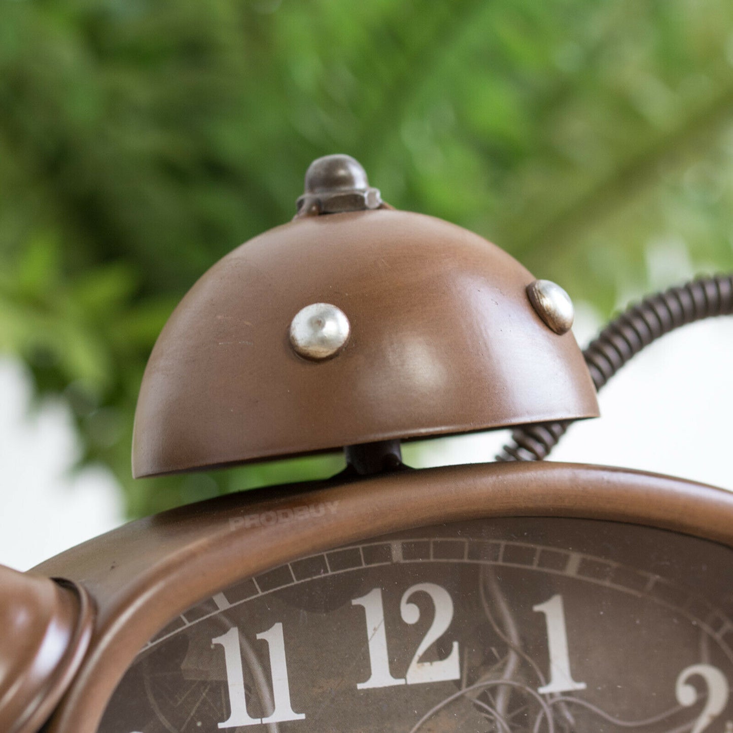 Steampunk Robot Metal Table Clock