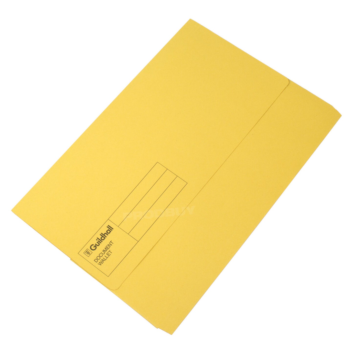 Set of 30 Guildhall Document Wallets Foolscap/A4 Folders 285gsm Card - Colour Choice