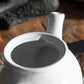 White Small 450ml Ceramic Cafe Teapot