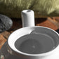 White 1 Litre Ceramic Cafe Teapot