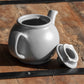Matt Grey Small 450ml Stoneware Teapot