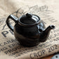 Black Small 450ml Ceramic Cafe Teapot
