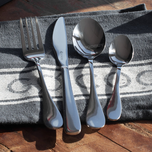 Viners 24 Piece Polished Stainless Steel Cutlery Set