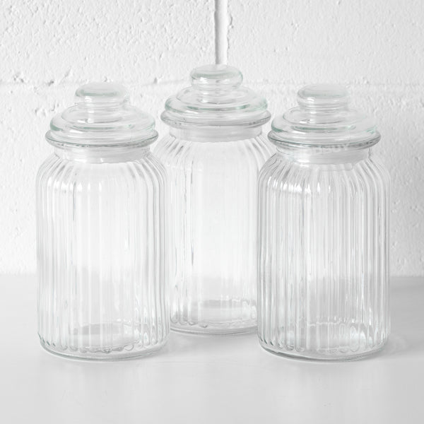 Large Glass Storage Jars – Tea + Linen