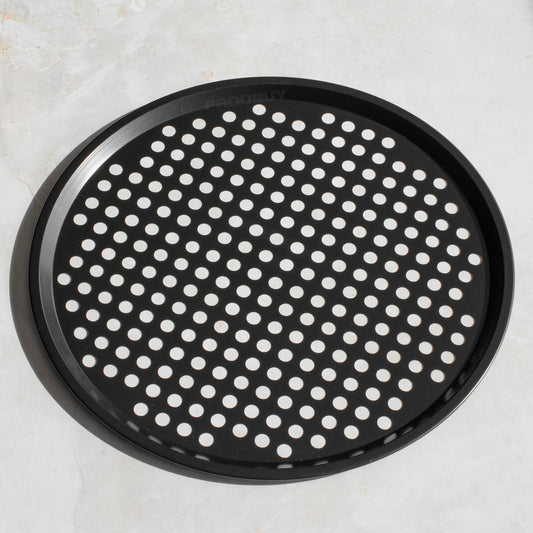 Set of 3 Large 34cm Round Pizza Oven Trays