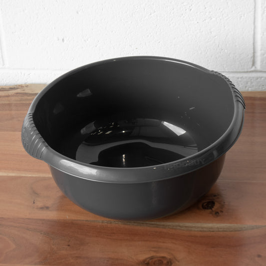 Dark Grey 32cm Round Washing Up Bowl
