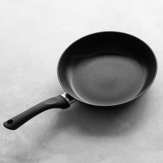 Black 24cm Aluminium Frying Pan with Non Stick Coating