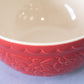Small 20cm Mason Cash Red Ceramic Mixing Bowl