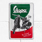 Vespa 59 Italian Classic 30cm Metal Wall Sign