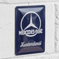 Mercedes-Benz Star Badge 20cm Metal Wall Sign
