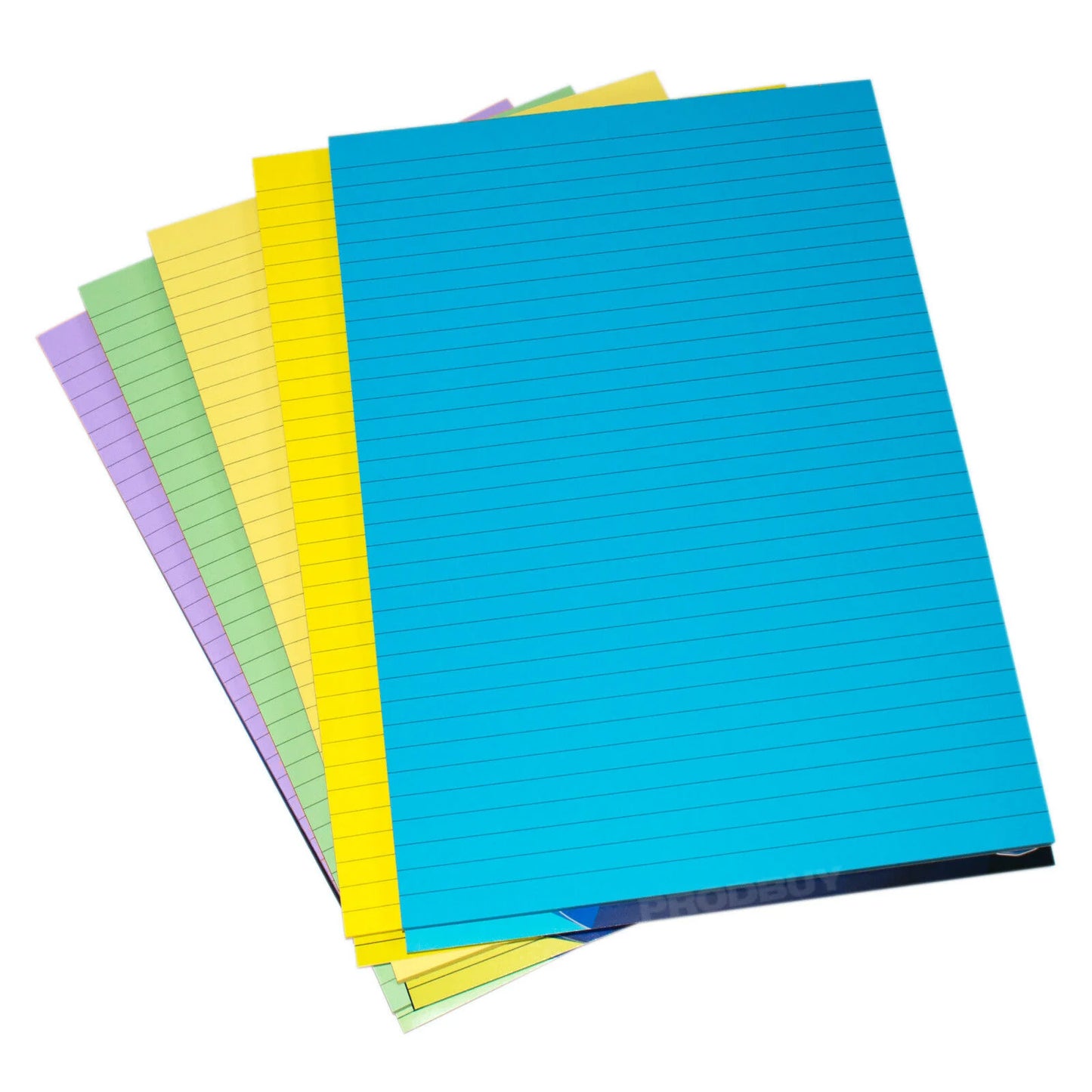 Set of 5 Lined A4 Memory Paper Notepads