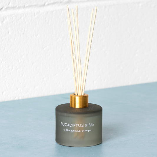 Eucalyptus & Bay Scented 150ml Reed Diffuser Bottle
