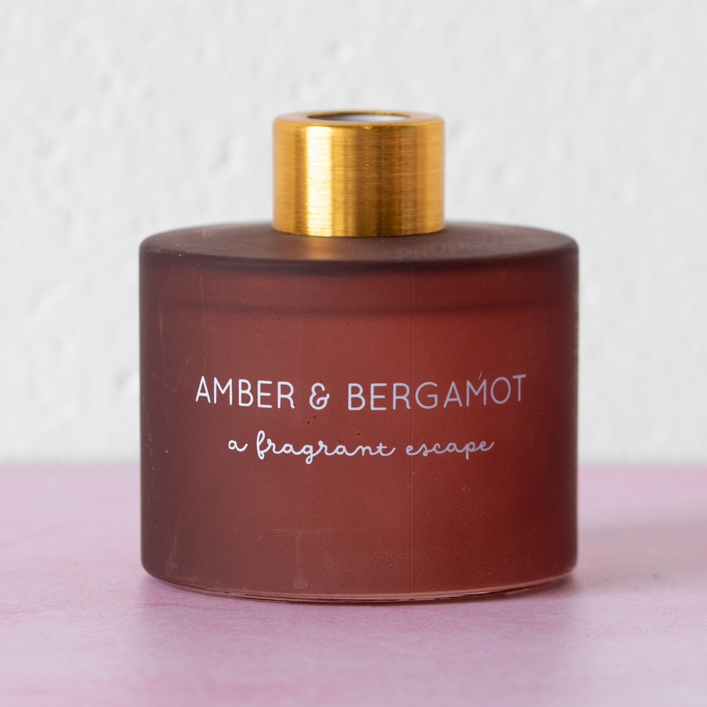 Amber & Bergamot Scented 150ml Reed Diffuser Bottle