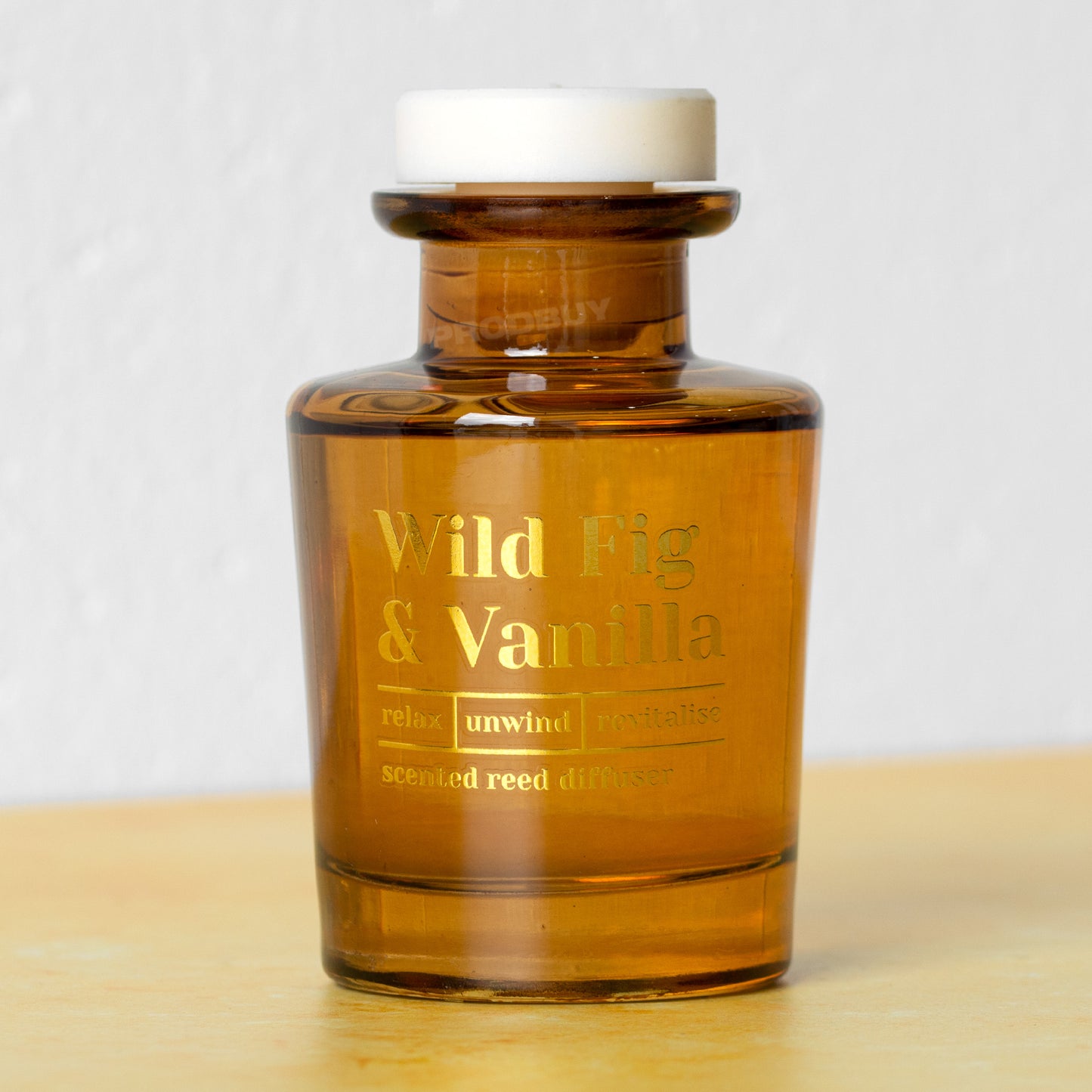Wild Fig & Vanilla Scented 200ml Reed Diffuser Bottle