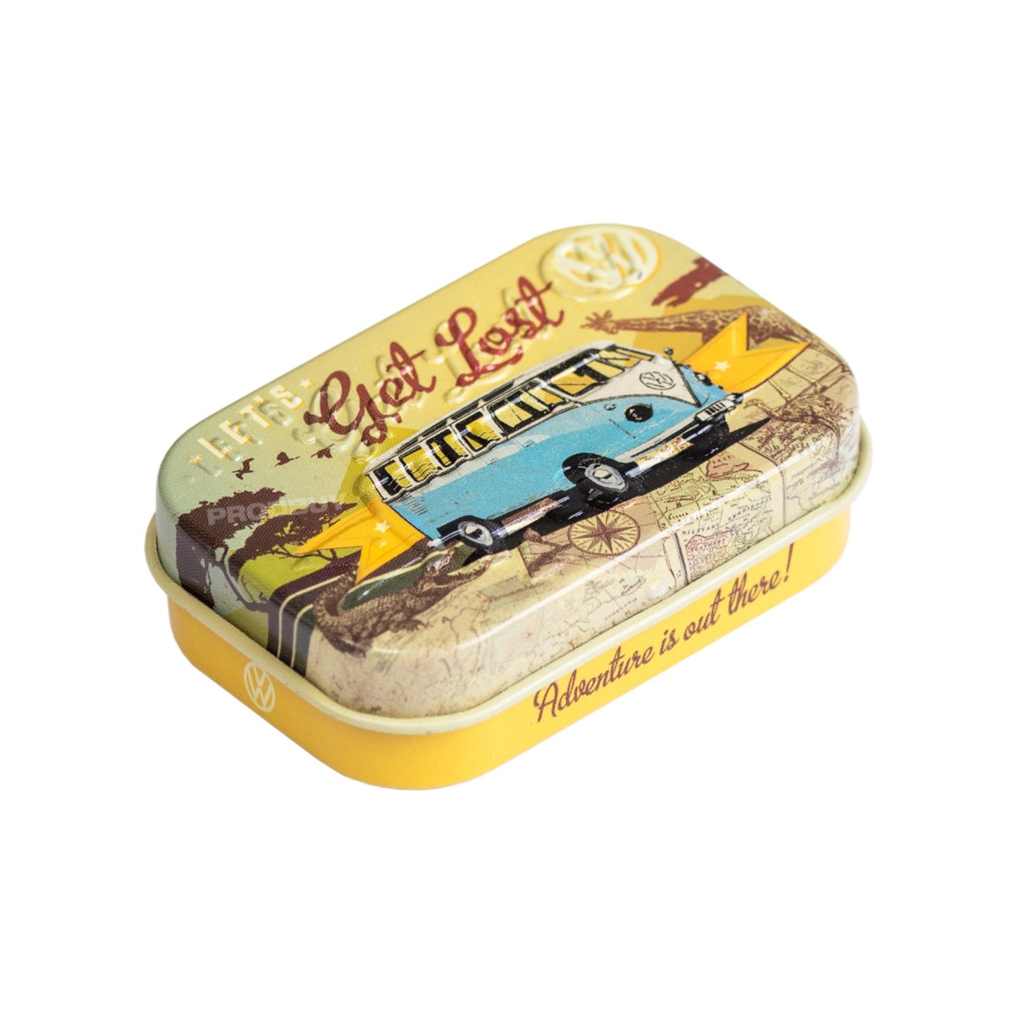 Volkswagen 'Let's Get Lost' Mini 15g Sugar Free Mints In A Tin