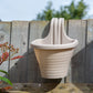 Set of 4 Beige Fence Hanging Garden Plant Pots