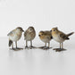 Set of 4 Small British Bird Garden Ornaments