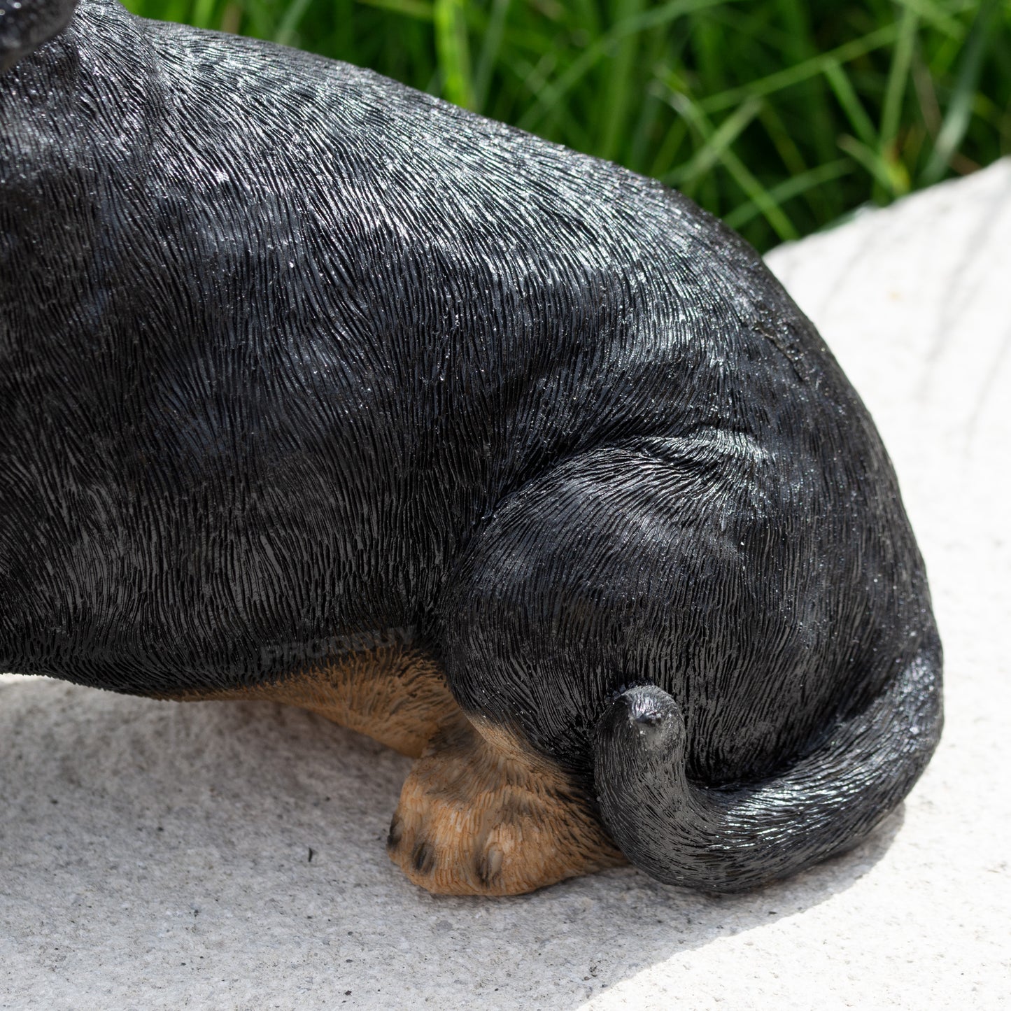 Resin 21cm Sausage Dog Ornament