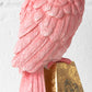 Pink Parrot Tapered Candle Stick Holder Ornament