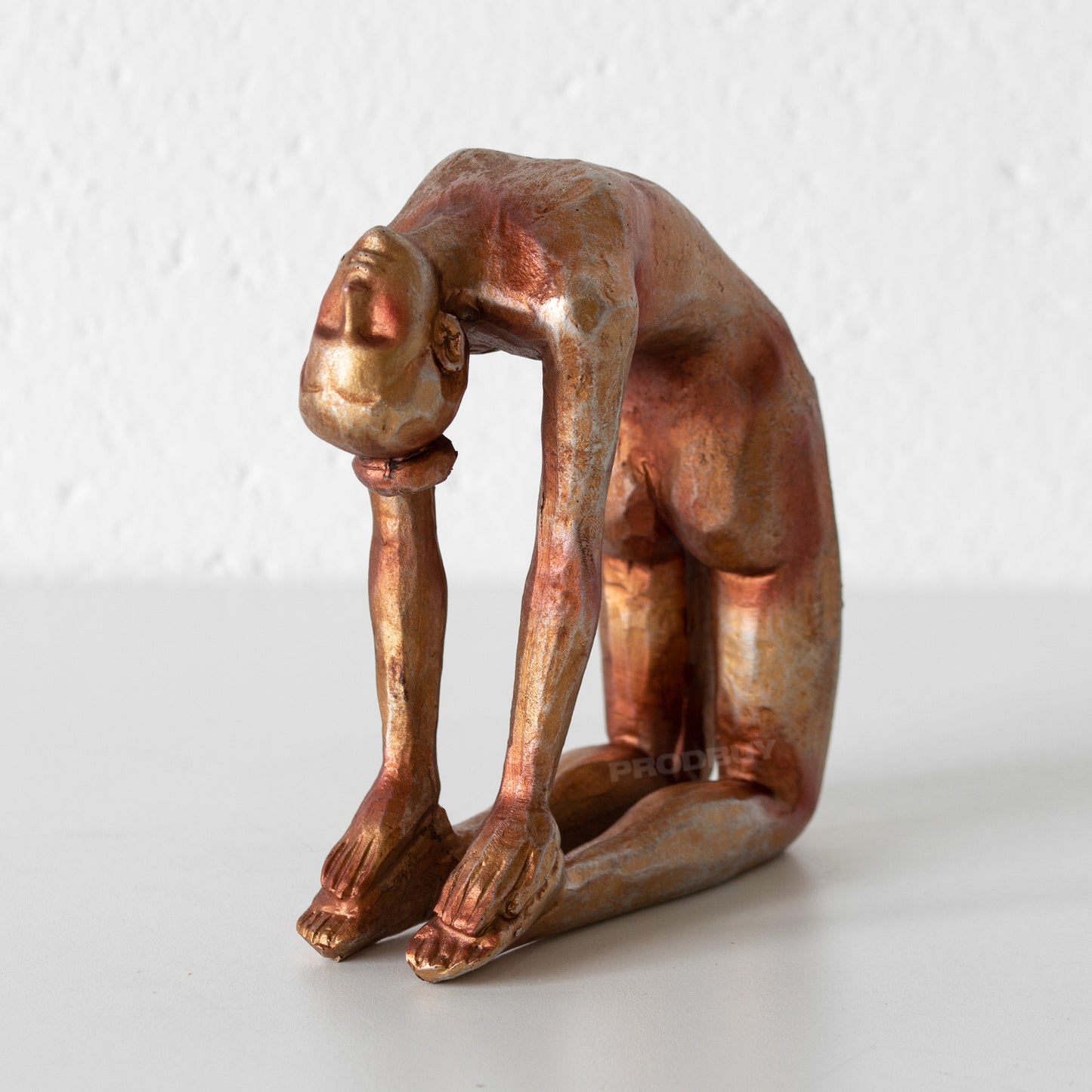 Small Yoga Woman Table Sculpture