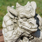 Heavy Stone Gargoyle with Sword Garden Statue 20kg