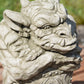 Heavy Stone Gargoyle with Shield Garden Statue 20kg