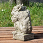 Heavy Stone Gargoyle with Shield Garden Statue 20kg