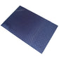 Set of 4 Navy Blue Woven Flexible Plastic Placemats