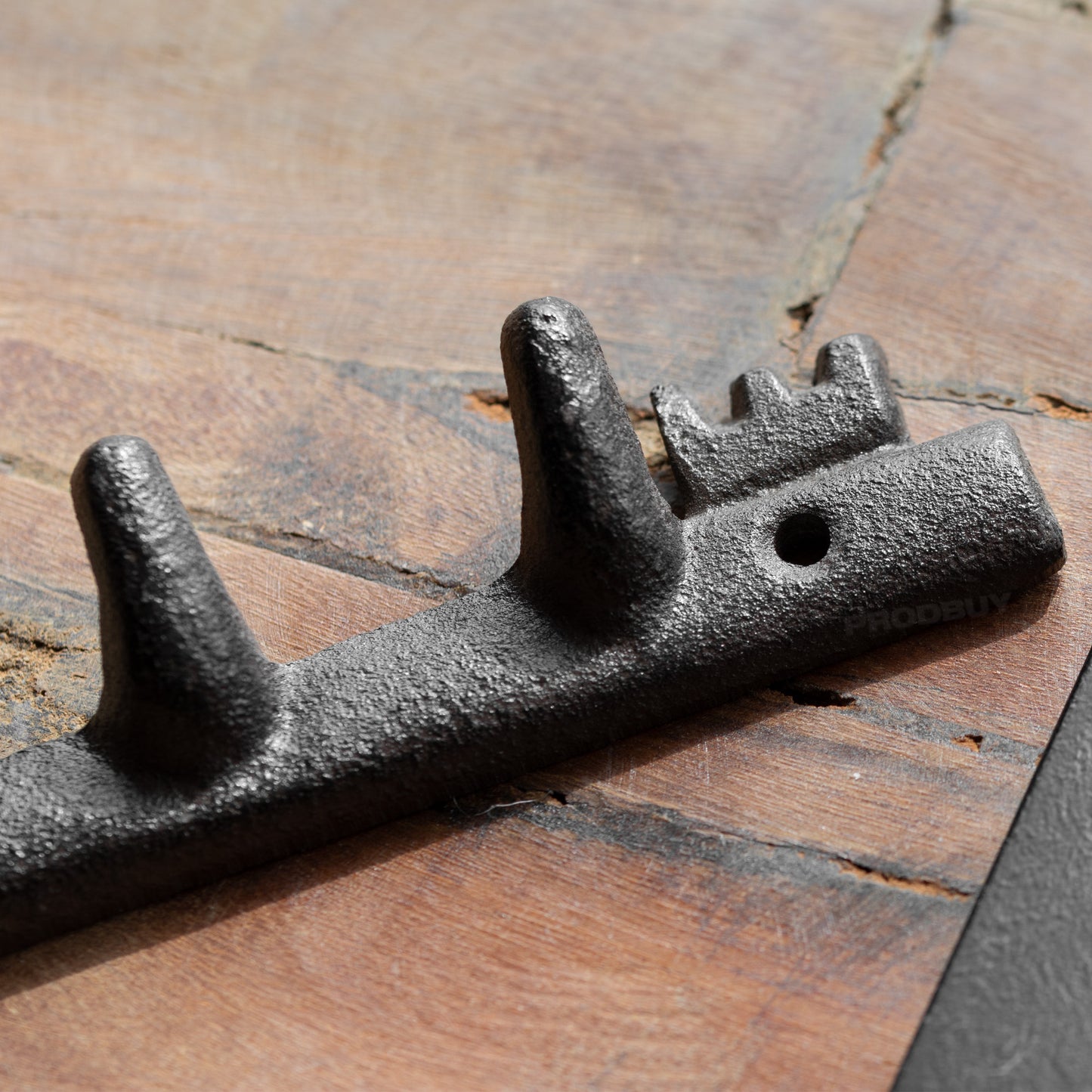 Cast Iron Key Shaped Wall Coat Hooks