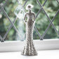 Elegant Silver Lady Hands on Hips Ornament