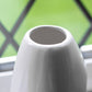 White 23.5cm Ceramic Face Vase