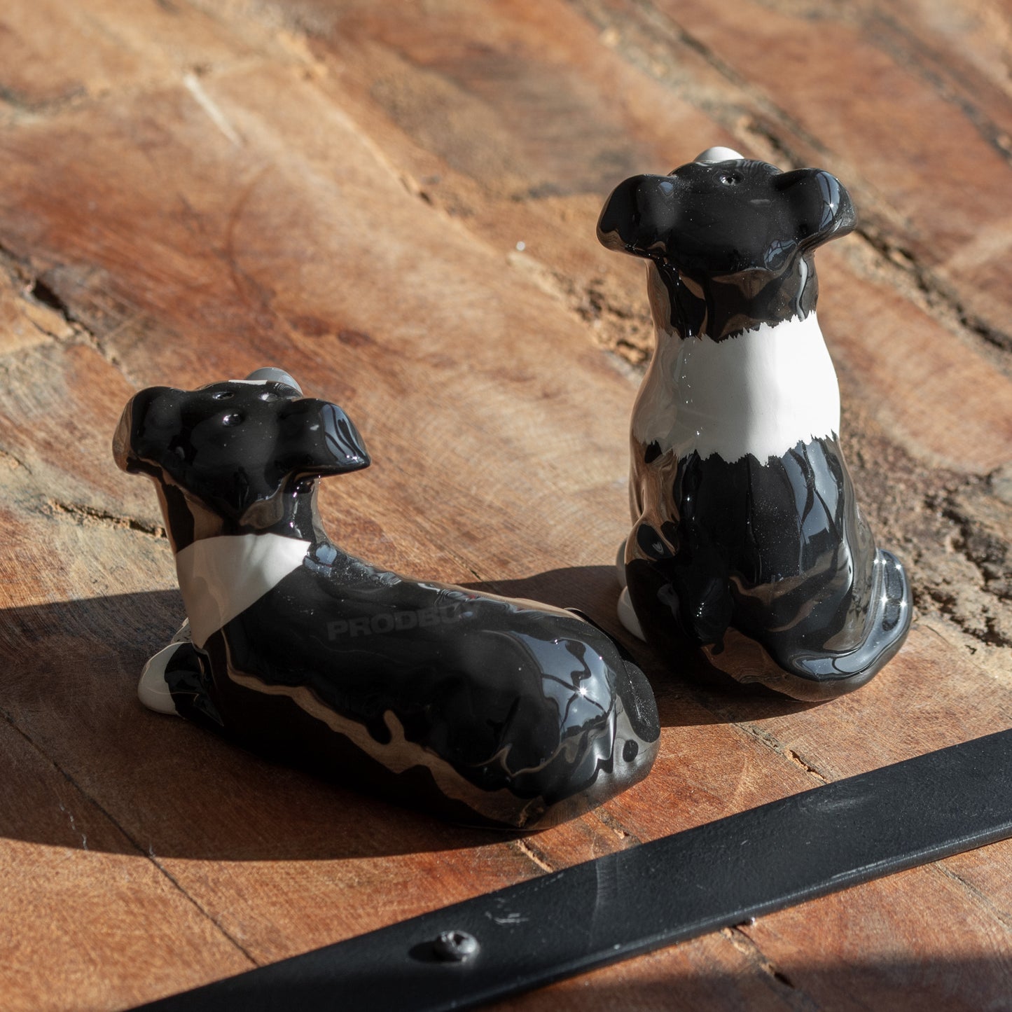 Border Collie Dog Salt & Pepper Pots