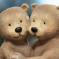 Hugging Bears 16cm Decorative Ornament