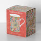Set of 4 Colour Floral 'Golden Lily' Coffee Mugs