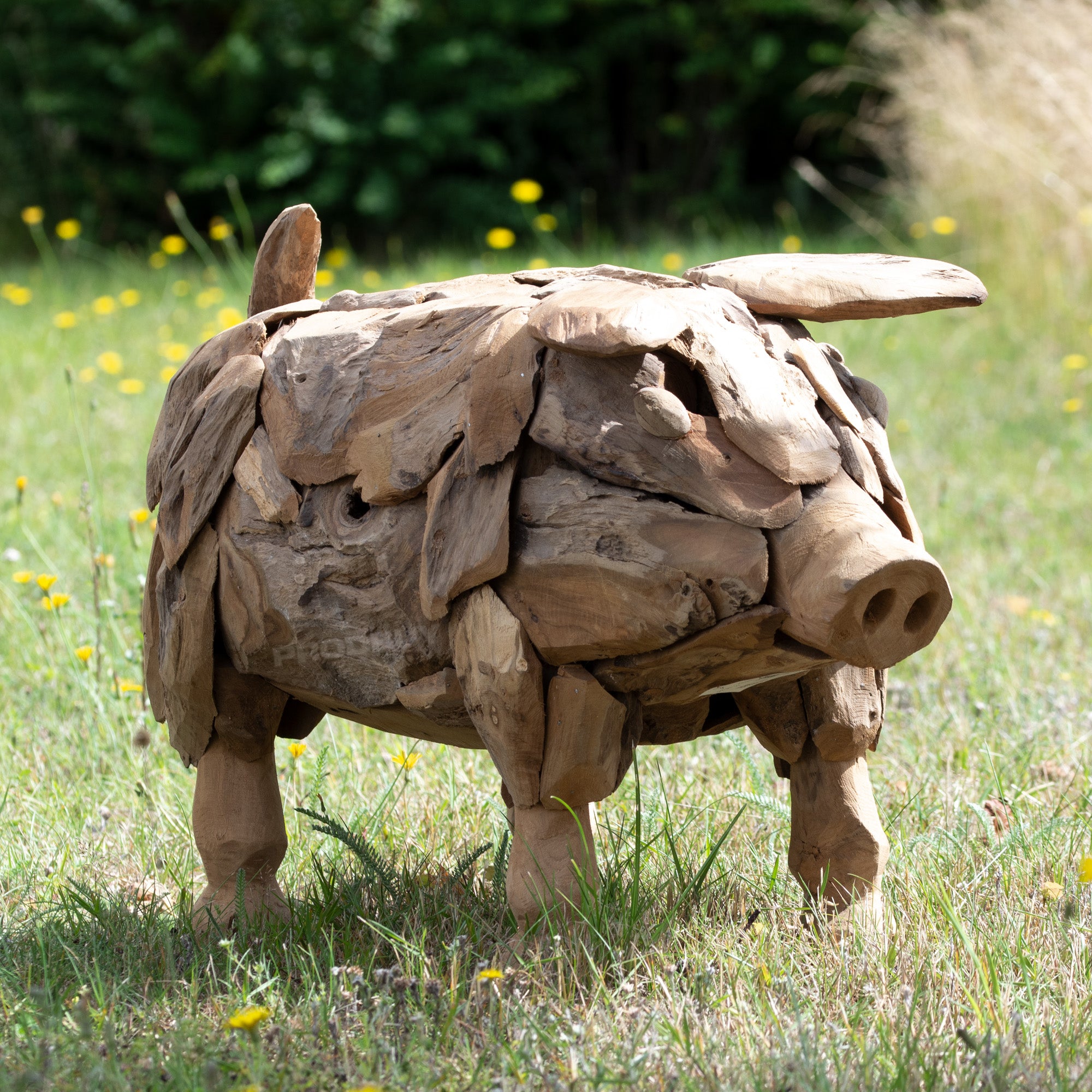 Wooden pig 2024