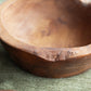 Round Decorative Table Bowl Teak Root Wood 18cm