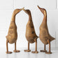 Set of 3 Large Wooden Duck Family Ornaments