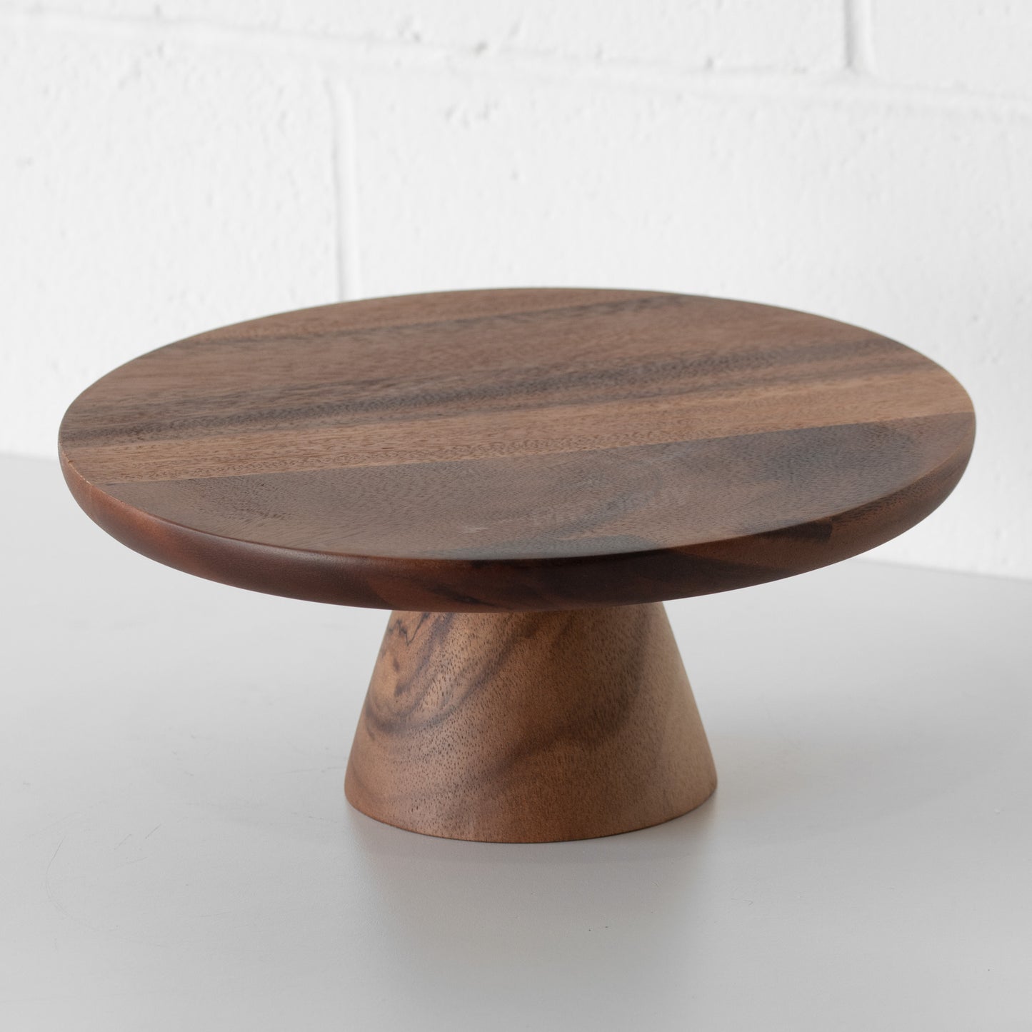 Acacia Wooden 30cm Cake Display Stand