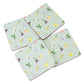 Pack of 4 Green Flowers Coasters
