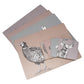 Set of 4 Placemats & 4 Coasters with Woodland Animals