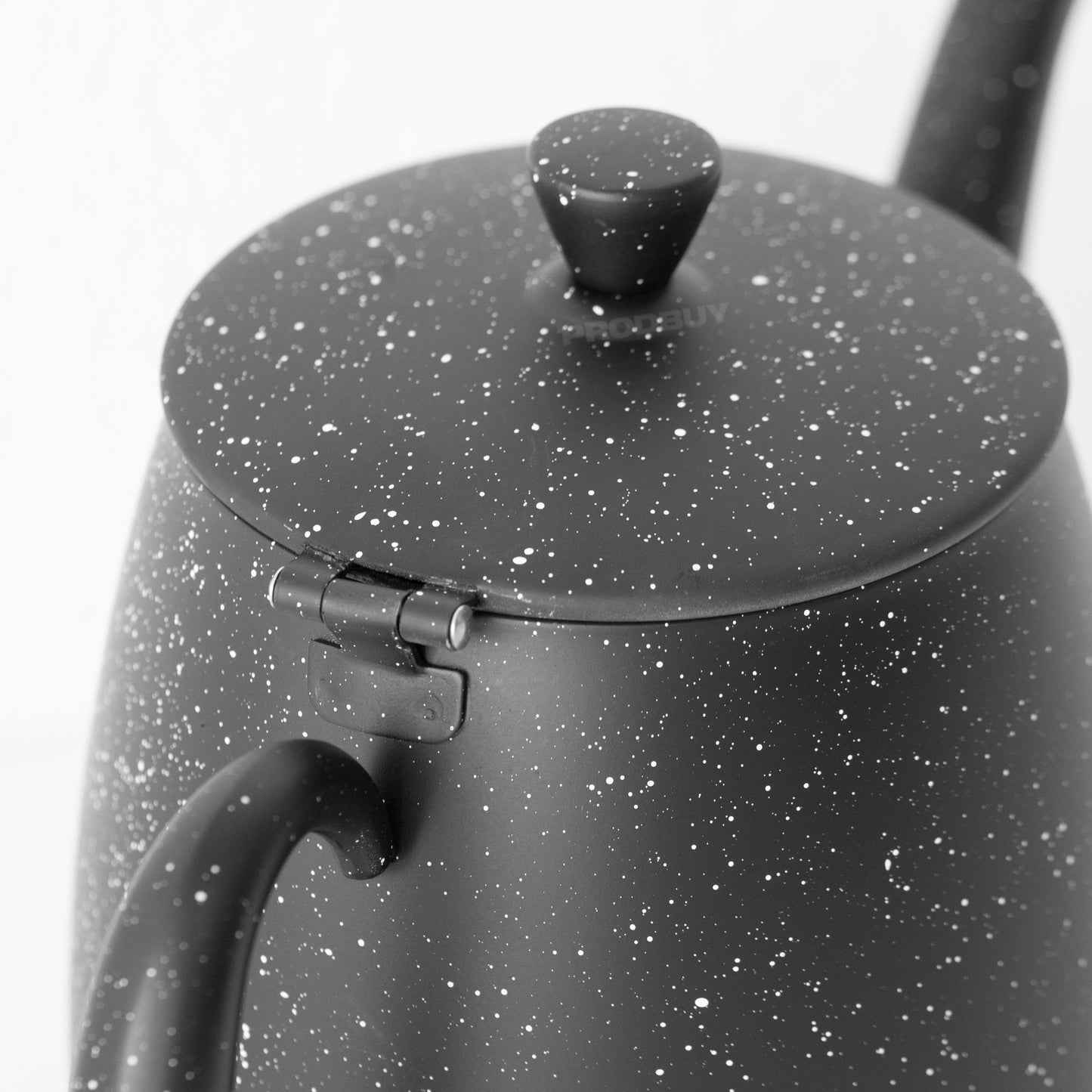 Black Stainless Steel 48oz Teapot