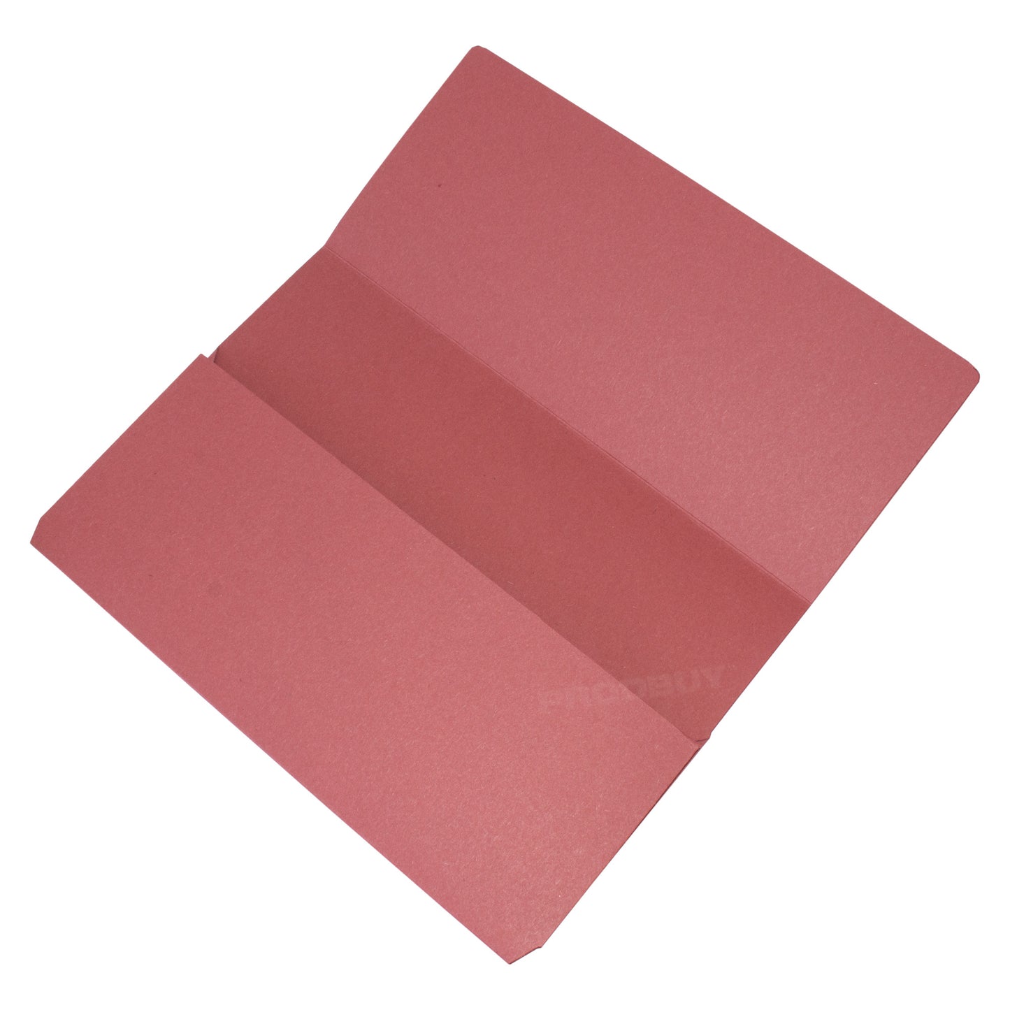 Set of 24 Buff Brown/Pink/Red Foolscap Document Wallets