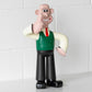 Set of 2 Wallace & Gromit Large Metal Figures
